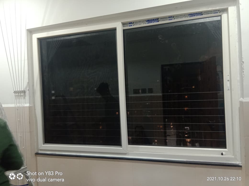 UPVC Mesh Track for Window